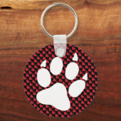 jeune loup rêveur porte-clés (Recto)