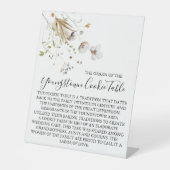 JEUNE MARIAGE DE SIGNE DE TABLEAU DE COOKIE (Recto)