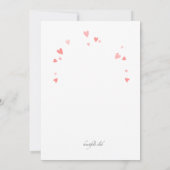Jeune Marié Blond Invitation Mariage (Dos)
