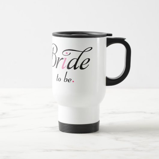 Jeune mariée à être tasse de voyage (Droite)