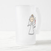 Jeune mariée jetant la tasse de bouquet (Devant droit)