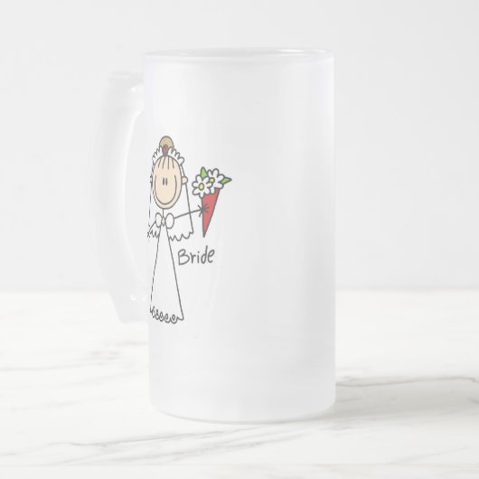 Jeune mariée jetant la tasse de bouquet (Devant gauche)