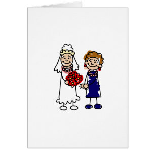 Jeune mariée lesbienne du mariage un