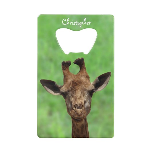 Jeune ouvreur de bouteille de girafe (Devant)