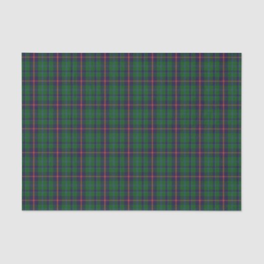 Jeune papier de soie de soie de plaid de tartan de (Recto)