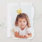 Jeune, sauvage et trois invitation d'anniversaire (Dos)