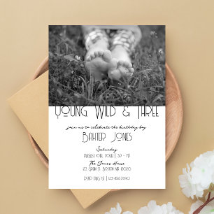 Jeune, sauvage et trois   Invitation photo Jour B