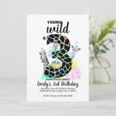 Jeune sauvage et trois Wild 3ème invitation annive (Debout devant)