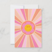 Jeune, Sauvage & Trois | Carte de remerciement d'a (Dos)