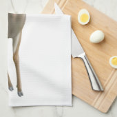 Jeune serviette de cuisine de mâle de Whitetail (Quart Plié)