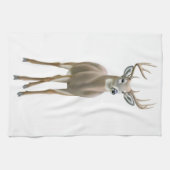 Jeune serviette de cuisine de mâle de Whitetail (Horizontal)