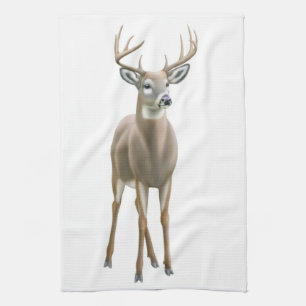 Jeune serviette de cuisine de mâle de Whitetail