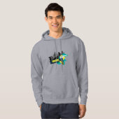Jeune Sweat - shirt à capuche de skateboard (Devant entier)