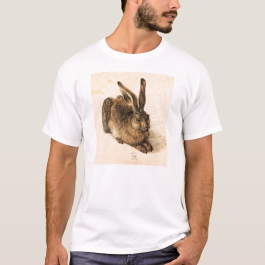 Jeune T-shirt de lièvres d'Albrecht Durer (Devant)