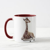 Jeune tasse de sonnerie de girafe (Gauche)