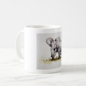 Jeune tasse d'éléphant (Devant gauche)