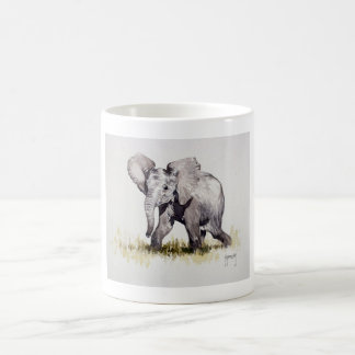 Jeune tasse d'éléphant