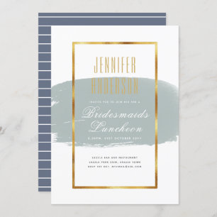 Jeunes femmes d'affaires moderne Invitations du br