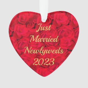 Jeunes mariés 2023 Floral Rouge