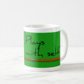 Jeux bien, tasse drôle d'énonciation (Devant droit)