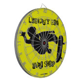 JEUX - CIBLE DE FLECHETTES - LIBERTY DOG PRO SKATE (Devant gauche)