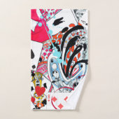 Jeux de cartes (Serviette à main)