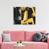 Jeux de Construction Building's Game Letter Canvas (Insitu (Woonkamer))