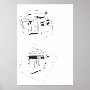 Jeux de Construction Building's Games Tekening 3 P Poster