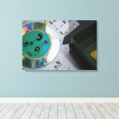 Jeux de Construction Part II detail 2 Canvas Afdruk (Insitu (Houten vloer))