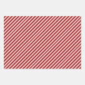 Jeux de papier d'enveloppement à bandes de menthe  (Devant 3)