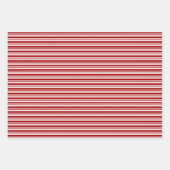 Jeux de papier d'enveloppement à bandes de menthe  (Devant 2)