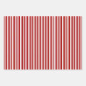 Jeux de papier d'enveloppement à bandes de menthe  (Devant)