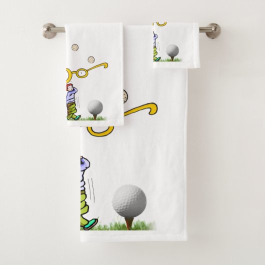 Jeux de serviettes de sport Golf (En situation)
