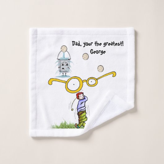 Jeux de serviettes de sport Golf (Gant de toilette)