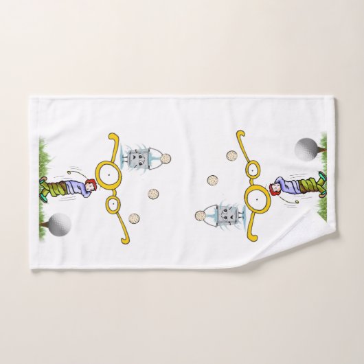 Jeux de serviettes de sport Golf (Serviette à main)