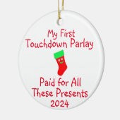 Jeux de sport ornement en céramique (Gauche)