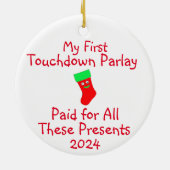 Jeux de sport ornement en céramique (Dos)