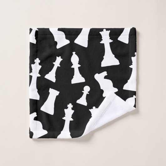 Jeux d'échecs conception (Gant de toilette)