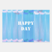 JEUX JOUR Trois couleurs Envelopper le papier feui (Devant 3)