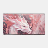 Jeux Pastel Rose Dragon Personnalisé Moderne (Recto)