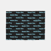 JEUX tendance DEN Couverture confortable avec NOM  (Devant (Horizontal))