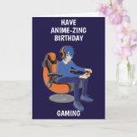 Jeux Vidéo Et Carte Annime Manga<br><div class="desc">Envoyez cette carte d'anniversaire japonaise Anime Gamer à votre ami ou à celui qui vous est cher pour leur souhaiter un jeu d'anniversaire "animé". Je conçois personnellement et je numériquement à la main tous les dessins que vous trouvez dans mon magasin. Cette conception dispose d'un texte entièrement personnalisable pour que...</div>