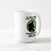 Jeux Vidéo Violents Mug Drôle (Devant droit)
