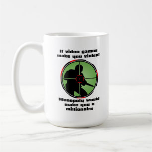 Jeux Vidéo Violents Mug Drôle