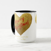 Jevays Combo Coeur de Noël Mug (Devant gauche)