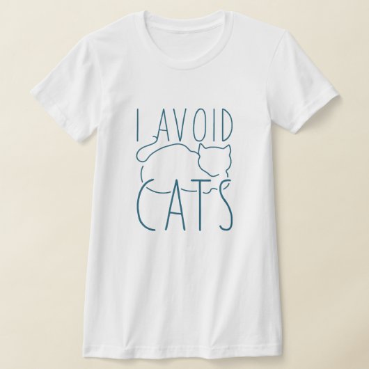 J'évite les T-shirts pour chats (Poser)