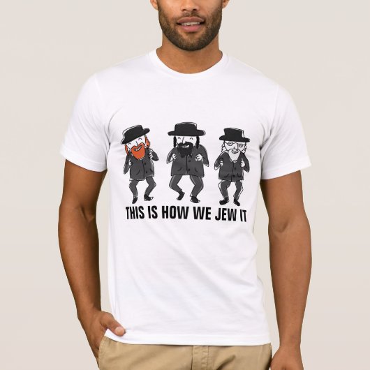 JEW IT, Drôle T-shirts juifs (Devant)