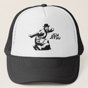 Jew Jitsu Baseball hat Joodse balie Mitzvah Gift Trucker Pet