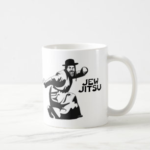 Jew Jitsu Coffee Mug   Cadeaux Juifs Bar Mitzvah