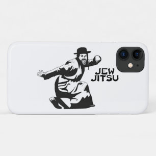 Jew Jitsu iPhone Case Joodse balie Mitzvah Gifts